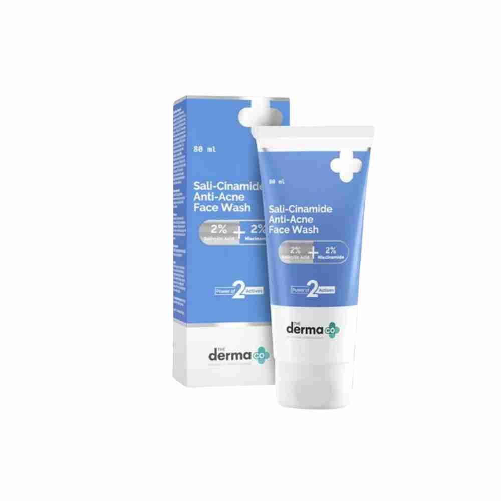 The Derma Co Sali-Cinamide Anti-Acne Face Wash