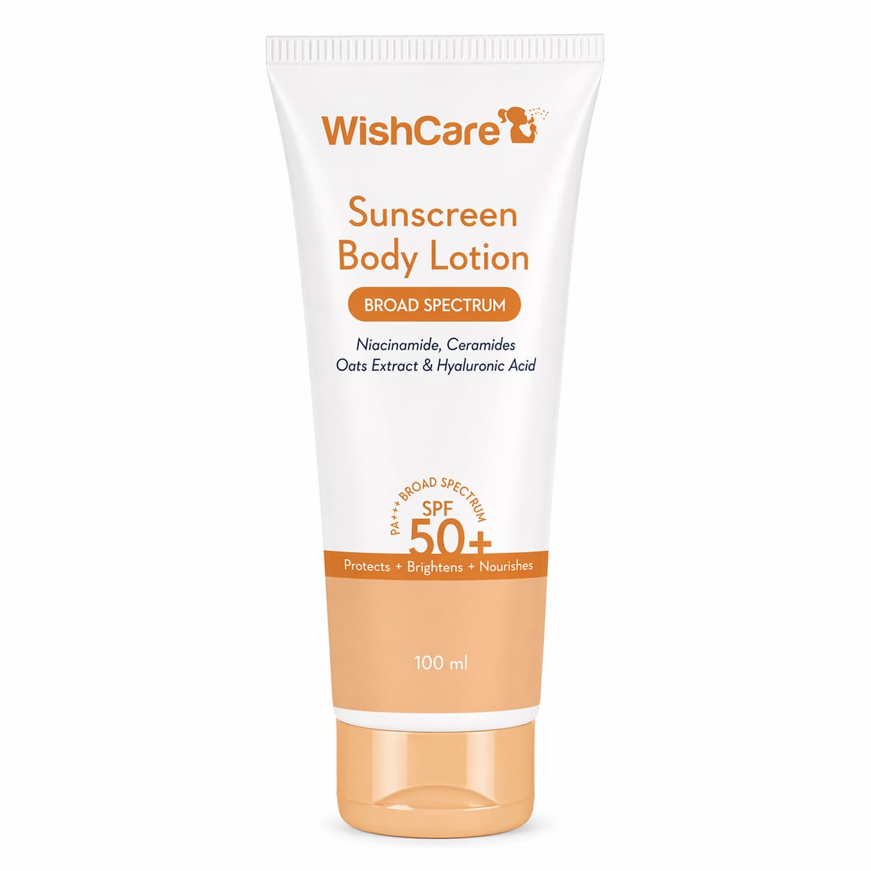WishCare SPF 50 PA+++ Sunscreen Body Lotion